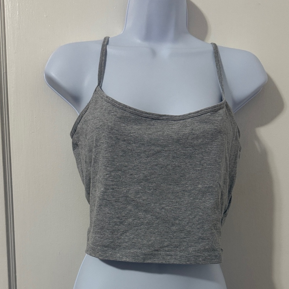 TNA Heather Gray Camisole Top